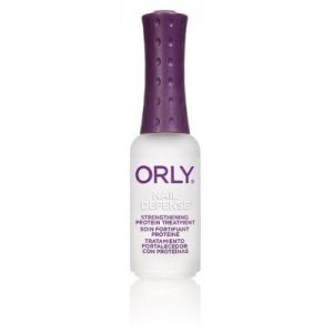 Orly Nail Defense. Strengthening protein treatment, protects normal nails, treatment for splitting & peeling nails. Formula 1 or 2.