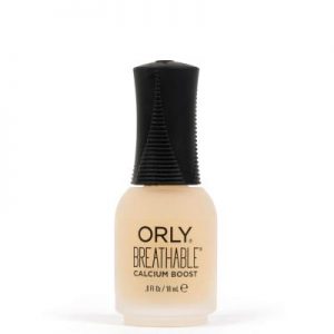 Orly Breathable Calcium Boost nail treatment 18ml. For weak, thin or dry damaged nails. Formula 2 or 3.
